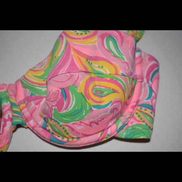 Lilly Pulitzer pattern bikini set - Picture 2 of 7